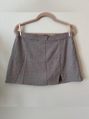 Houndstooth Mini Skort